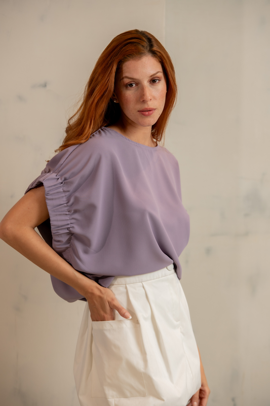 MESSINA TOP - LAVANDA