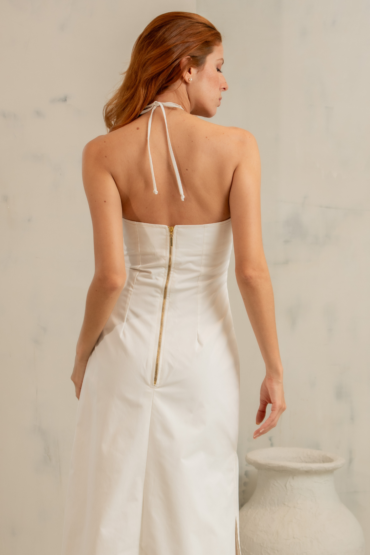 MONTPELLIER DRESS - IVORY
