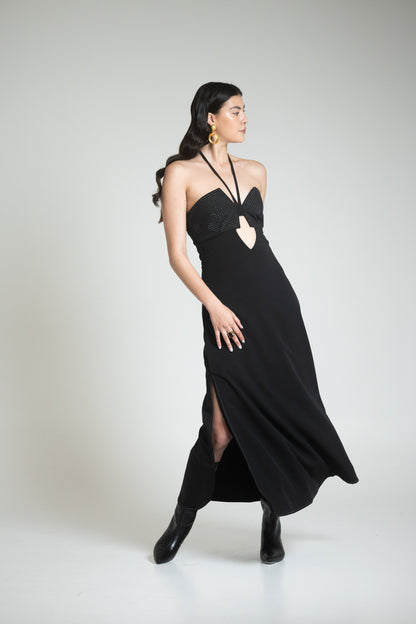 MONTPELLIER DRESS - NEGRO