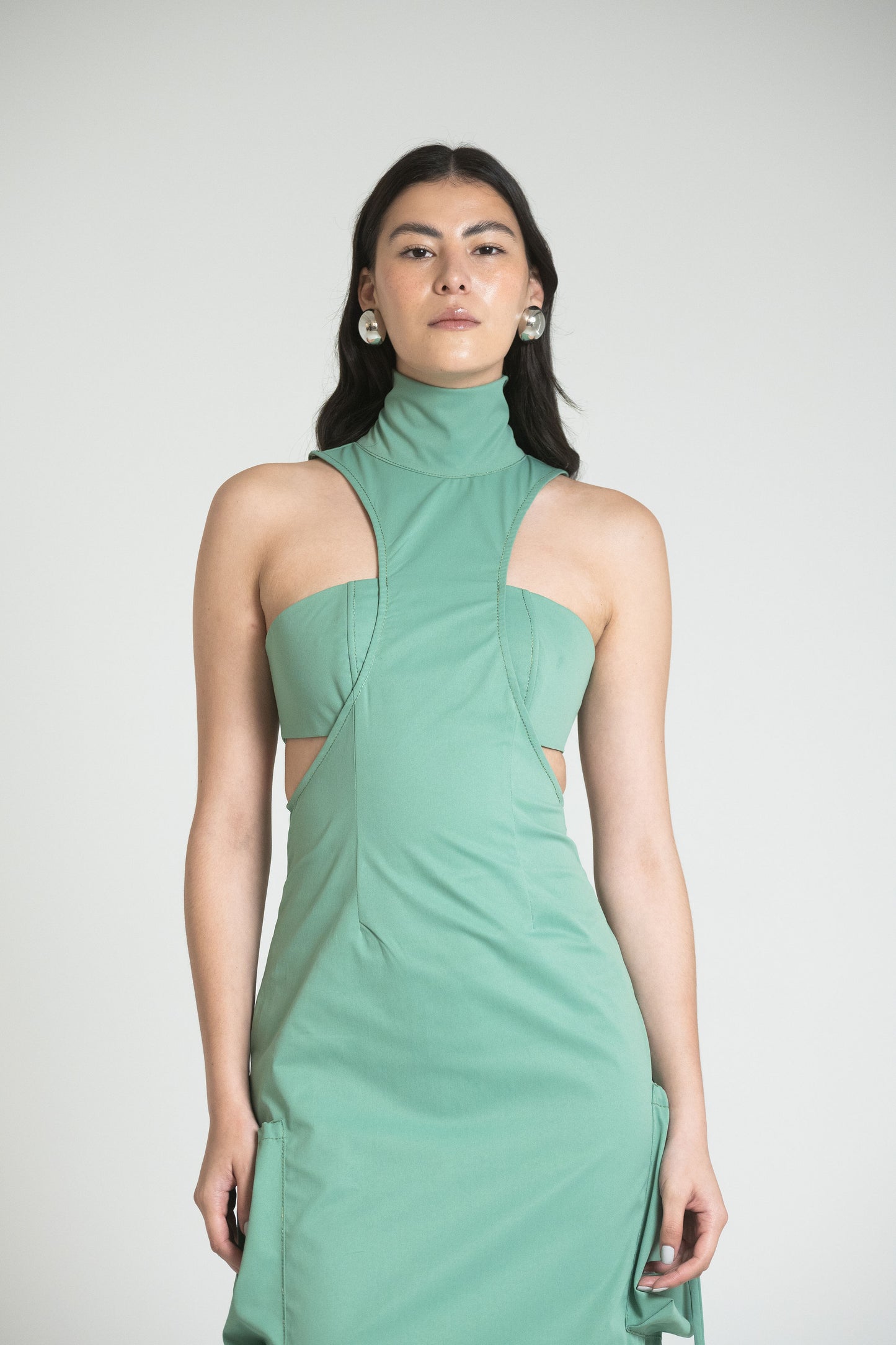 KOPER DRESS - GREEN