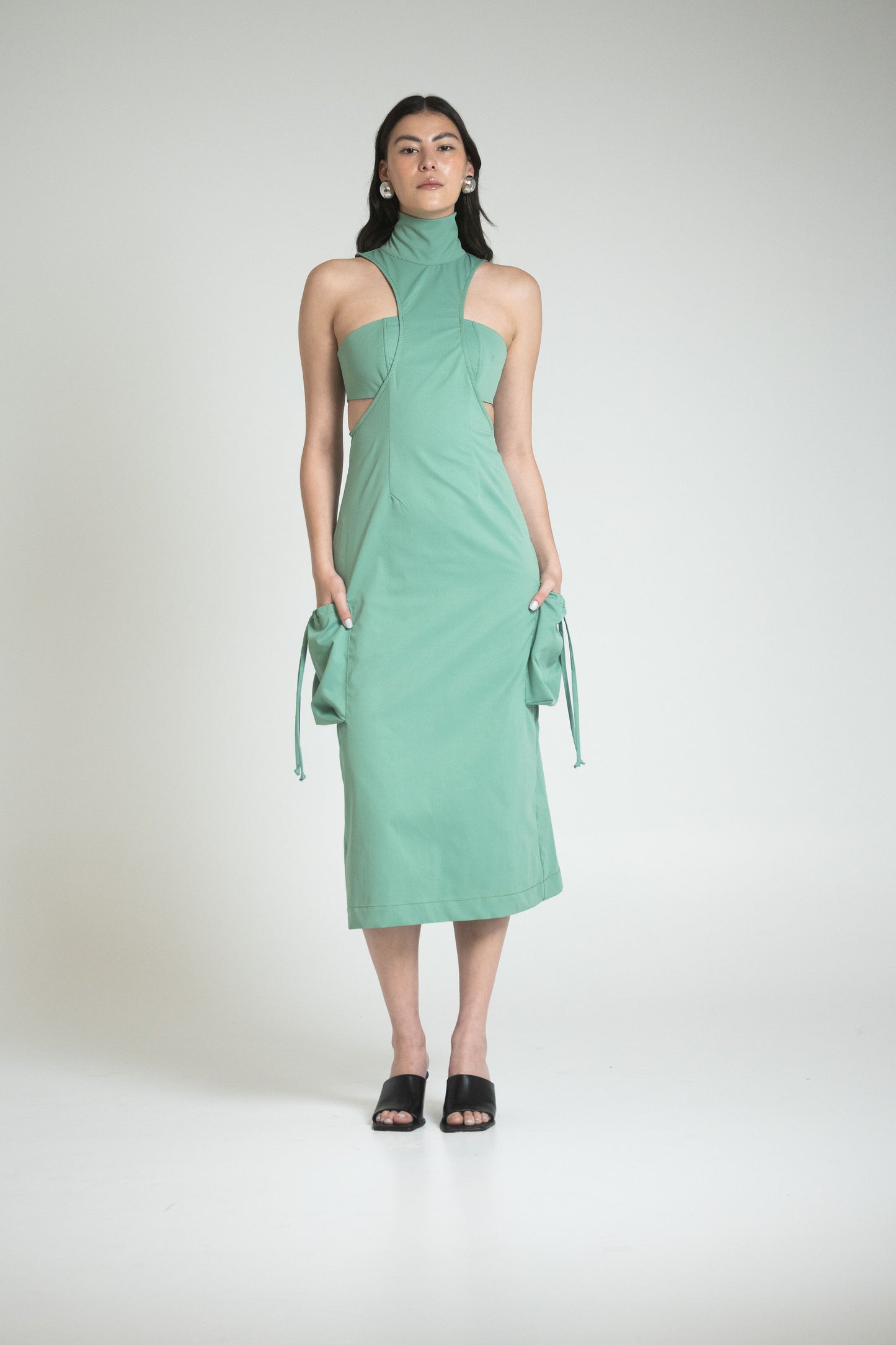 KOPER DRESS - GREEN