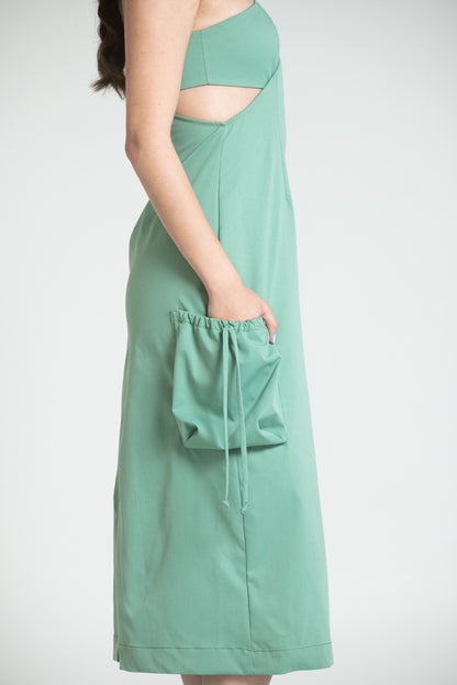 KOPER DRESS - VERDE