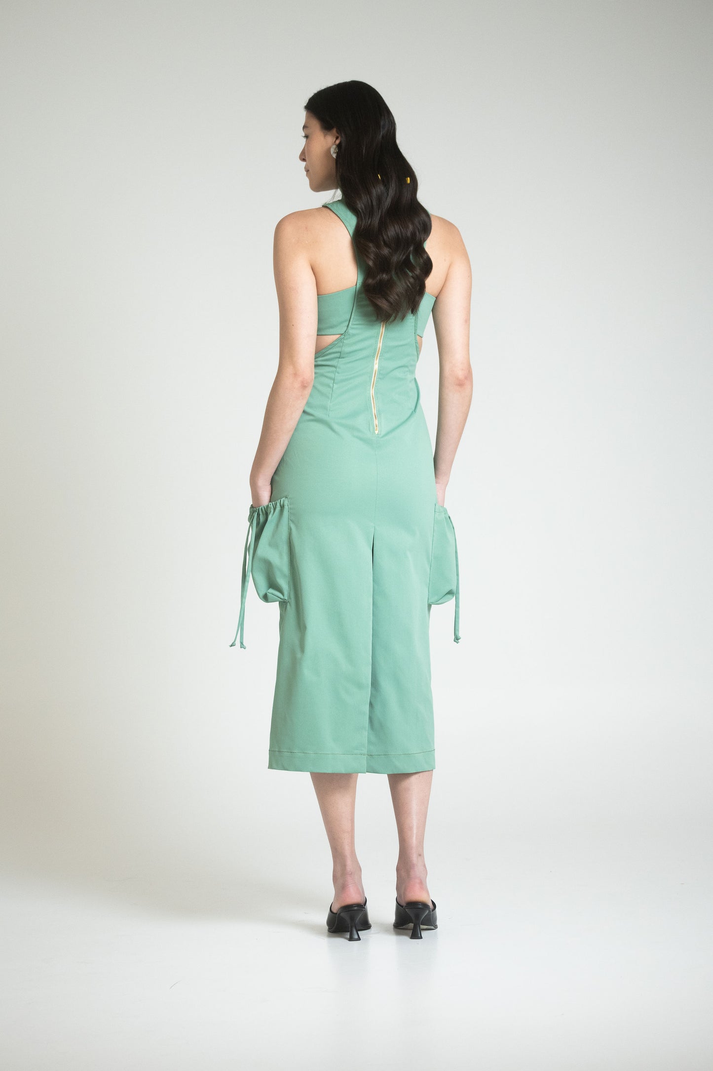 KOPER DRESS - VERDE