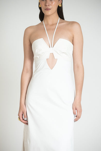 MONTPELLIER DRESS - IVORY