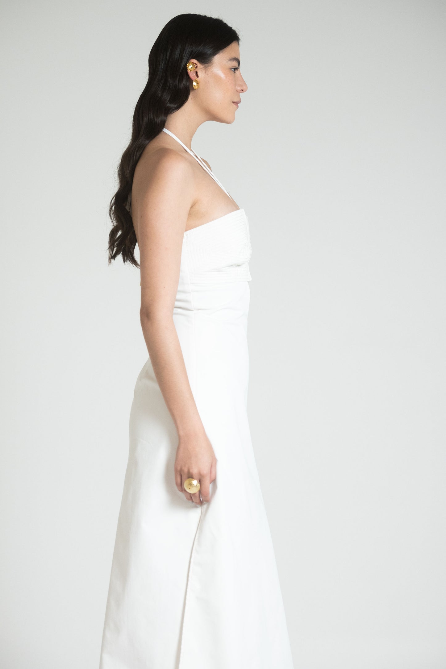 MONTPELLIER DRESS - IVORY