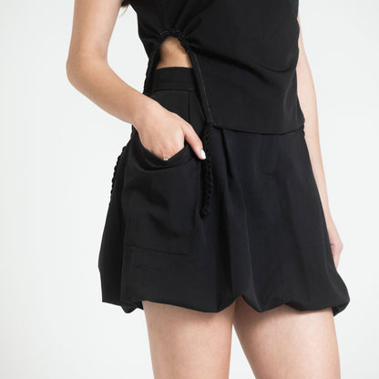 ANTALYA SKIRT - BLACK