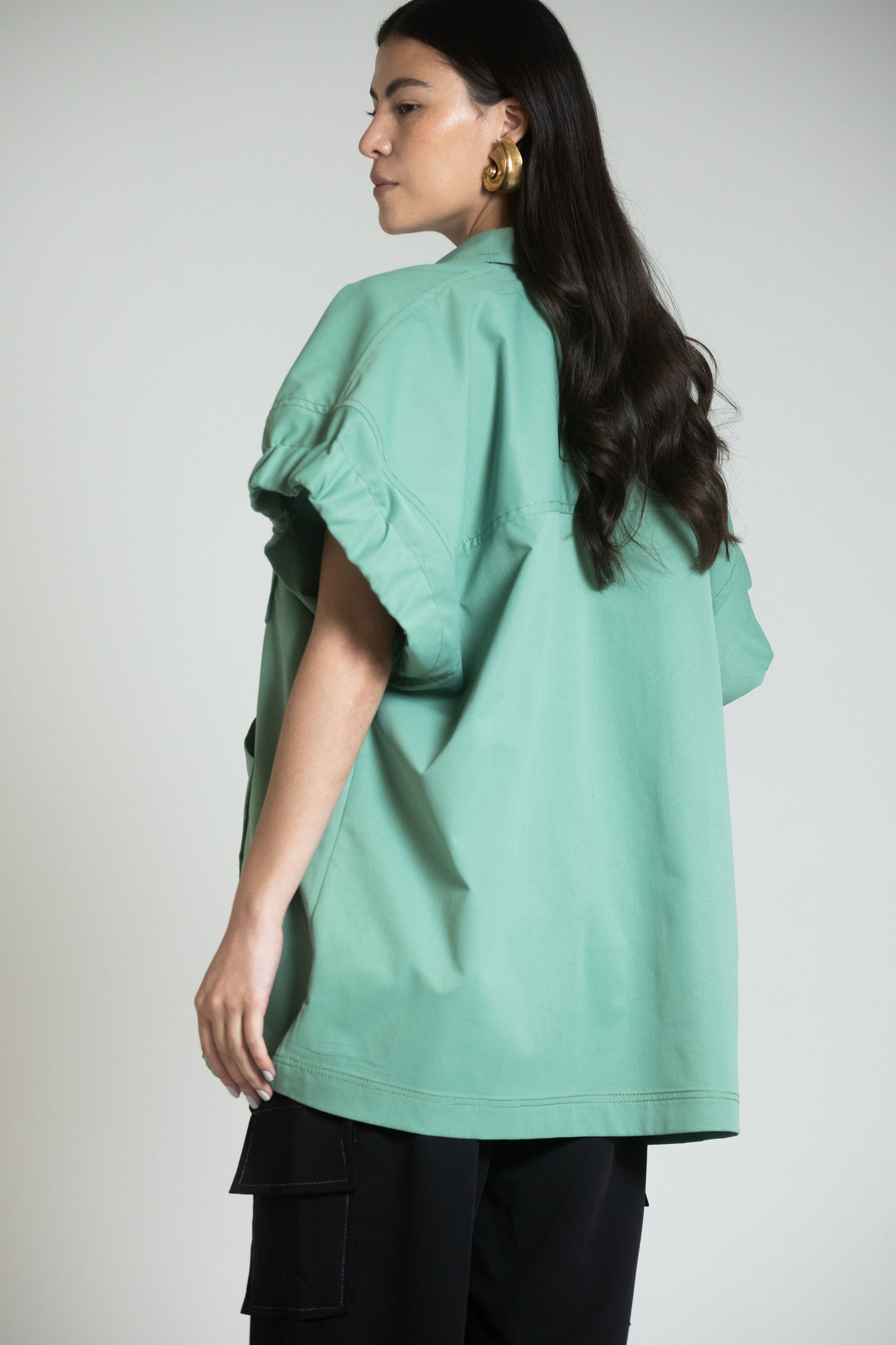 CAGLIARI JACKET DRESS - GREEN