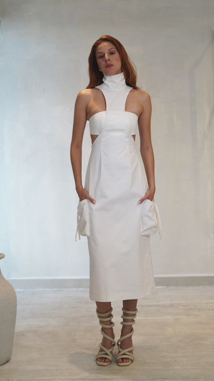 KOPER DRESS - MARFIL